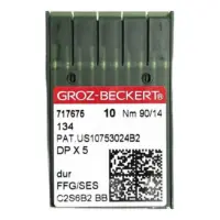 Иглы для швейной машины GROZ BECKERT DP5 90 FFG/SES