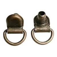 Петля обувная под развальцовку Антик