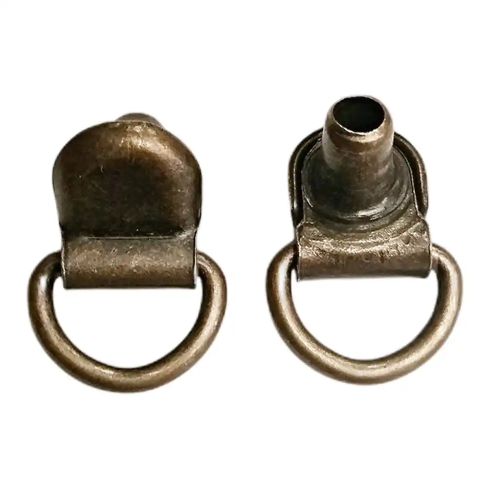 Петля обувная под развальцовку Антик