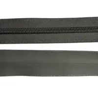 Молния рулонная тип 7 водоотталкивающая Черная