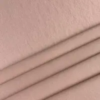Трикотажная ткань на флисе Цвета пудры