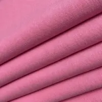 Трикотажная ткань на флисе Розовая