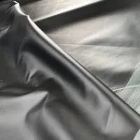 Плащевая ткань Лаке Черный