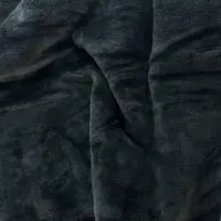 Махра двусторонняя черного цвета