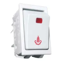 Кнопка широкая на корпусе Silter