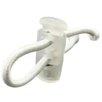 Фиксатор для шнурков на 2 отверстия Прозрачный