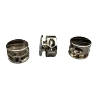 Металлический фиксатор для шнурков Цвет - Никель