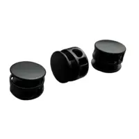 Пластиковый фиксатор для шнурков Цвет - Черный