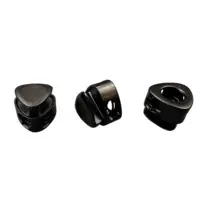 Металлический фиксатор для шнурков Цвет - Черный