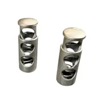 Металлический фиксатор для шнурков Цвет - Сатин