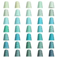 От светло-бирюзового до темно-бирюзового