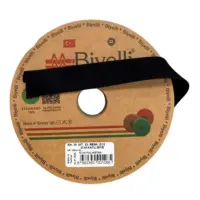 Бейка с двойным загибом полиэстер черный