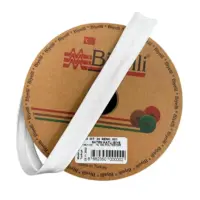 Бейка с двойным загибом полиэстер белый