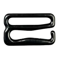 Крючок для бретелей 12 мм Черный