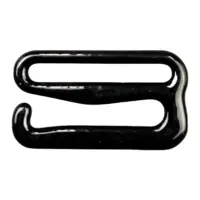 Крючок для бретелей 15 мм Черный