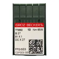 Иглы для ОВЕРЛОКА GROZ BECKERT B27/DCx27 60 FFG/SES