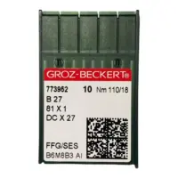 Иглы для ОВЕРЛОКА GROZ BECKERT B27/DCx27 110 FFG/SES