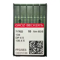 Иглы для швейной машины GROZ BECKERT DP5 60 FFG/SES