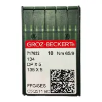 Иглы для швейной машины GROZ BECKERT DP5 65 FFG/SES