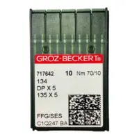 Иглы для швейной машины GROZ BECKERT DP5 70 FFG/SES