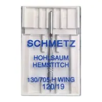 Иглы  швейных машин Schmetz Hemstitch H WING 120