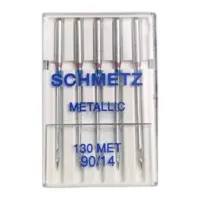 Иглы  швейных машин Schmetz Metallic 90