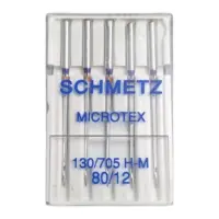 Иглы  швейных машин Schmetz Microtex 80