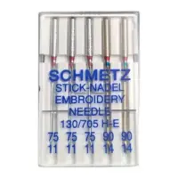 Иглы  швейных машин Schmetz Embroidery Ассорти
