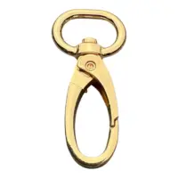 Карабин для сумки скорпион 15 мм Золото