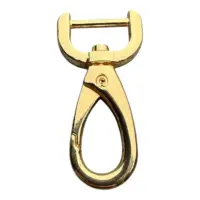 Карабин для сумки 15 мм S-595 Золото