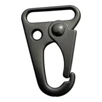 Карабин 25 мм "Оружейный" (Чёрный)